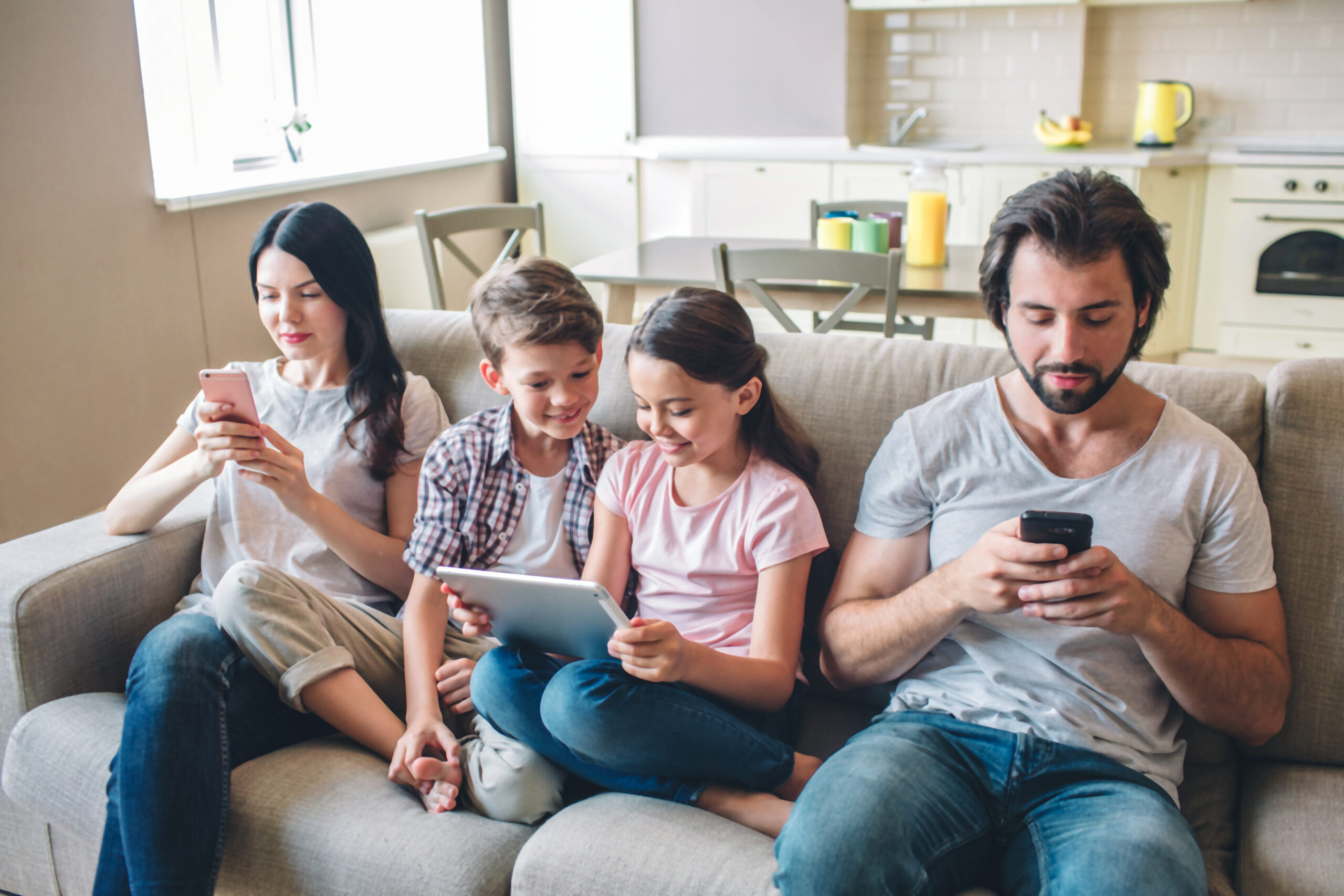 La influencia de la tecnología en las familias