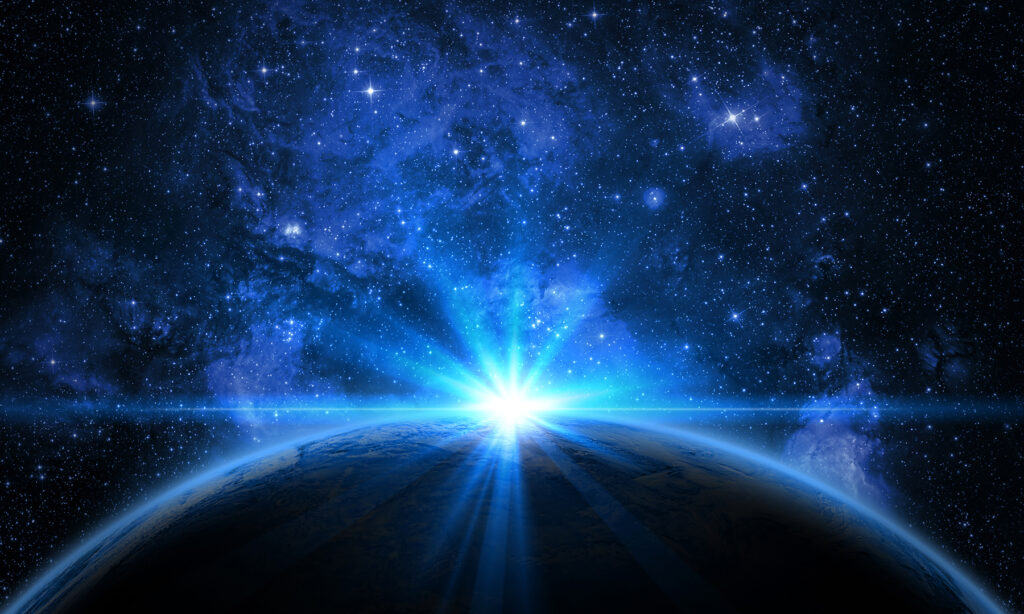 En el principio, cuando Dios creó los cielos y la Tierra éstos eran tan perfectos como Él.